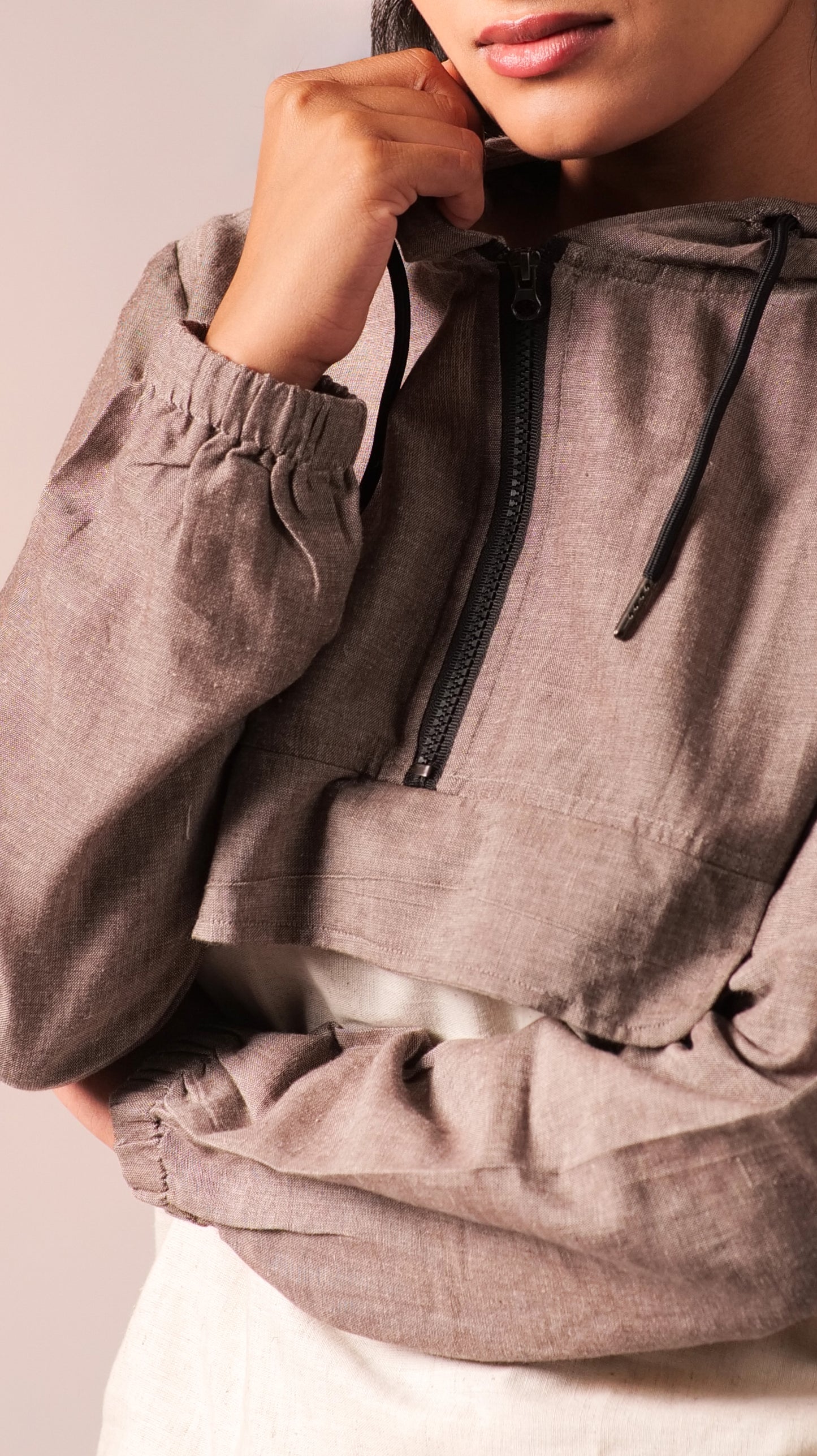 Cargo Top Pant Set - Chocolate Brown