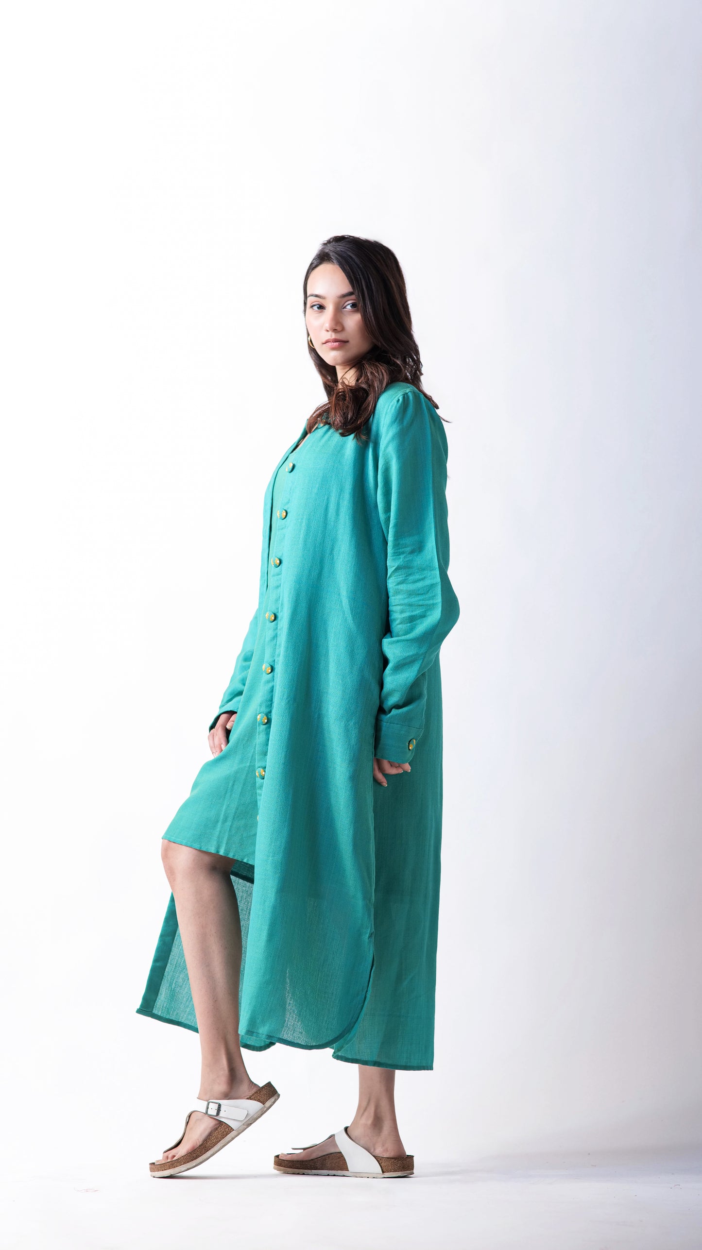 Lily Jacket Dress - Green