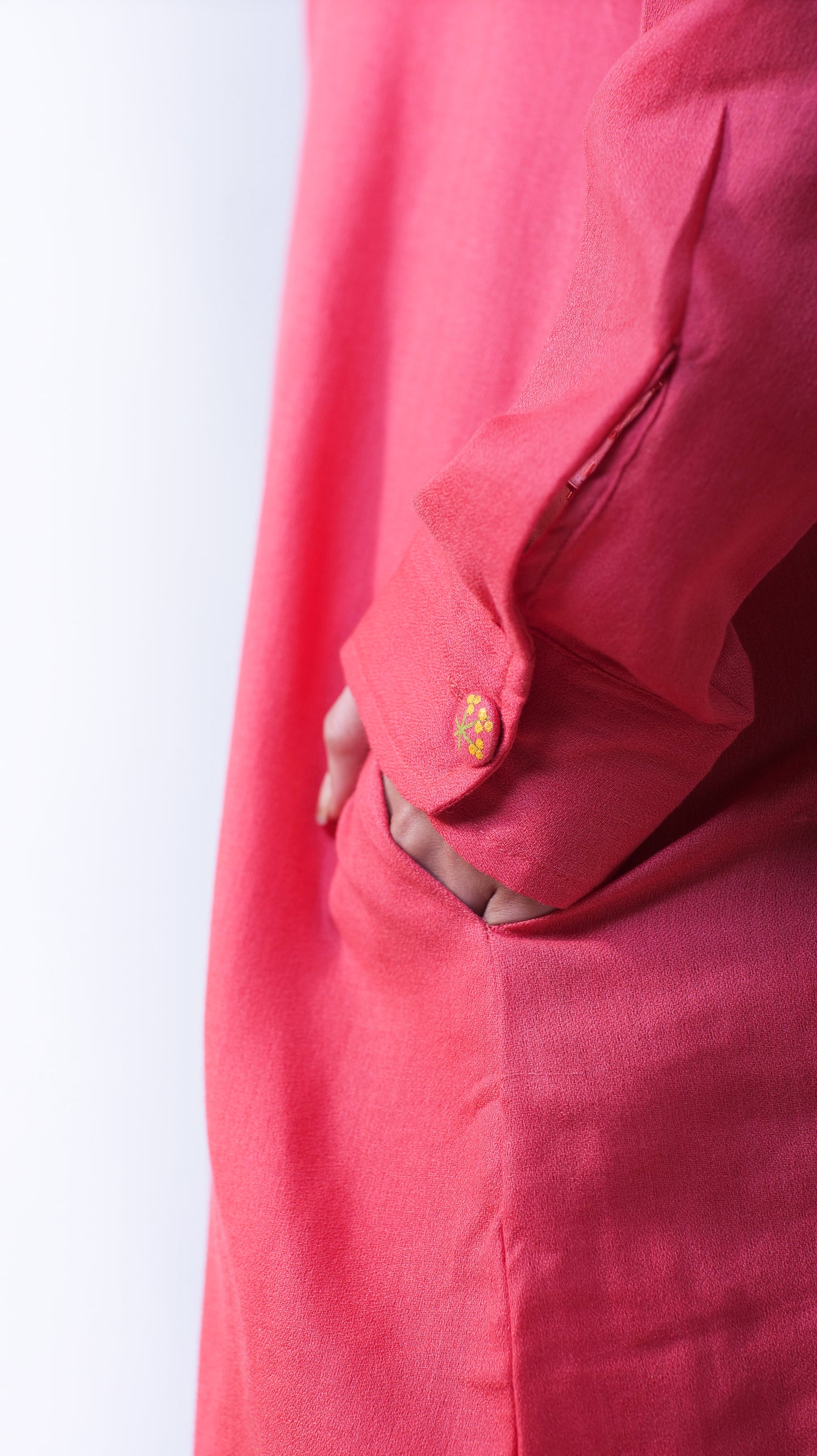 Blossom Jacket Dress - Peach