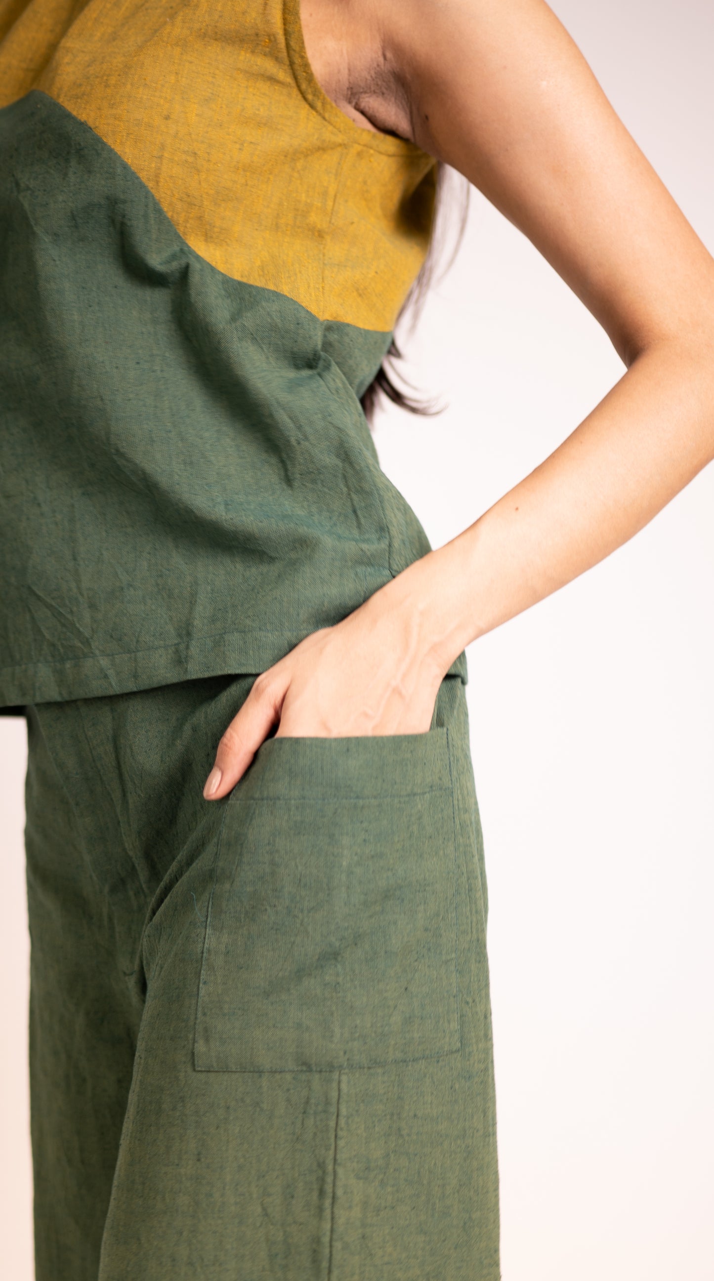 Tropical Top Pant Set - Green