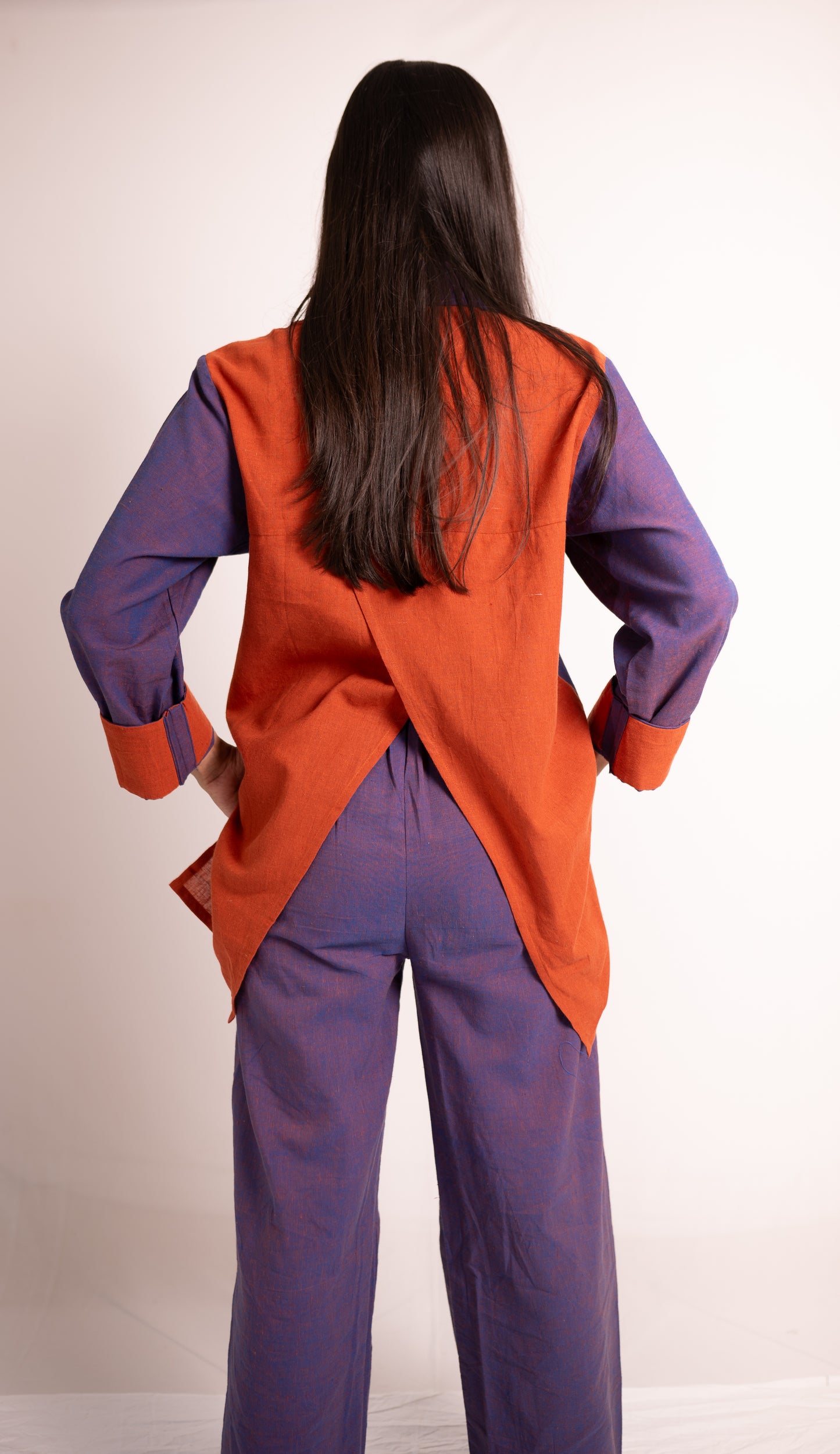Oasis Shirt Pant Set - Purple