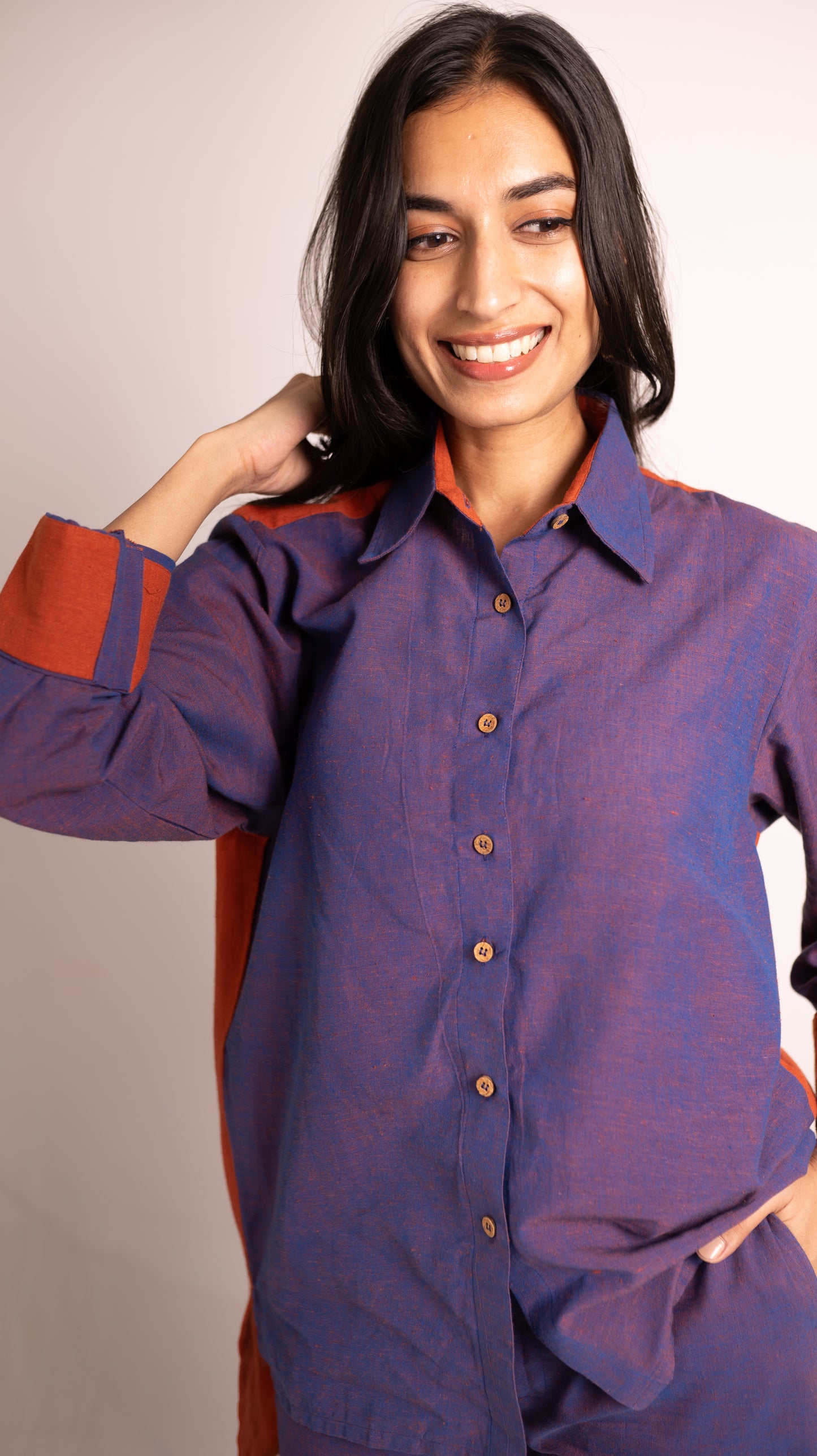Oasis Shirt Pant Set - Purple