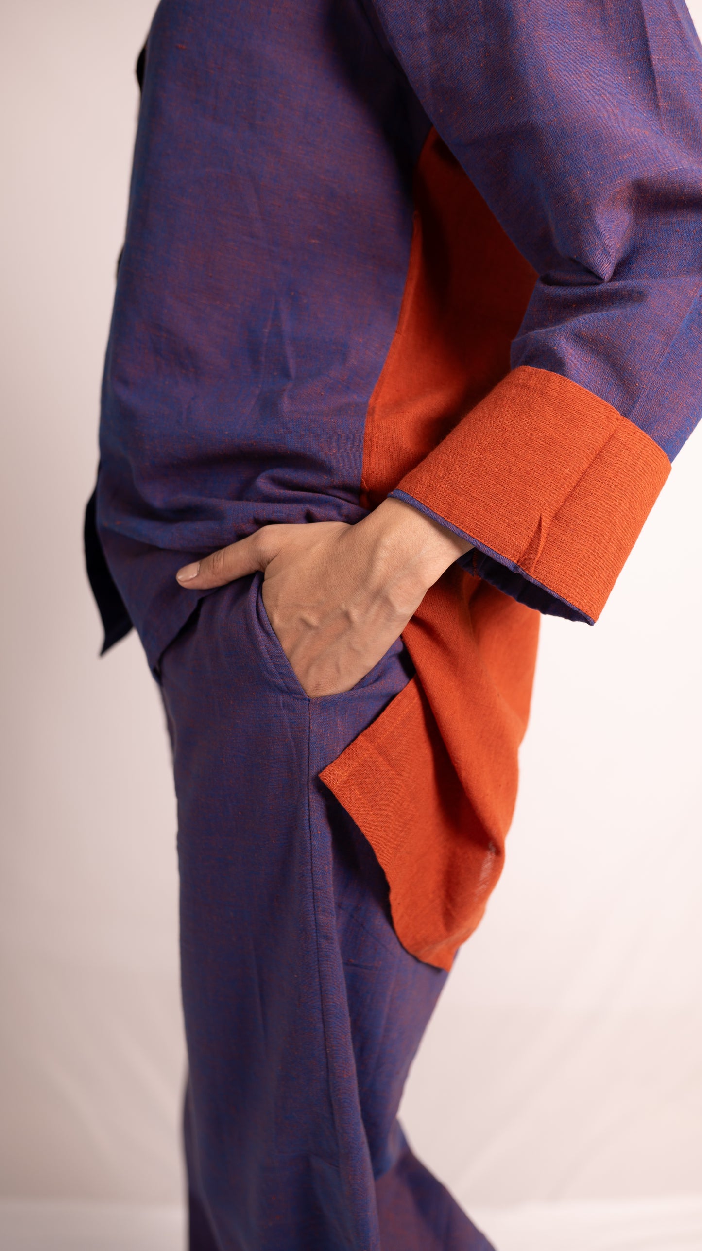 Oasis Shirt Pant Set - Purple