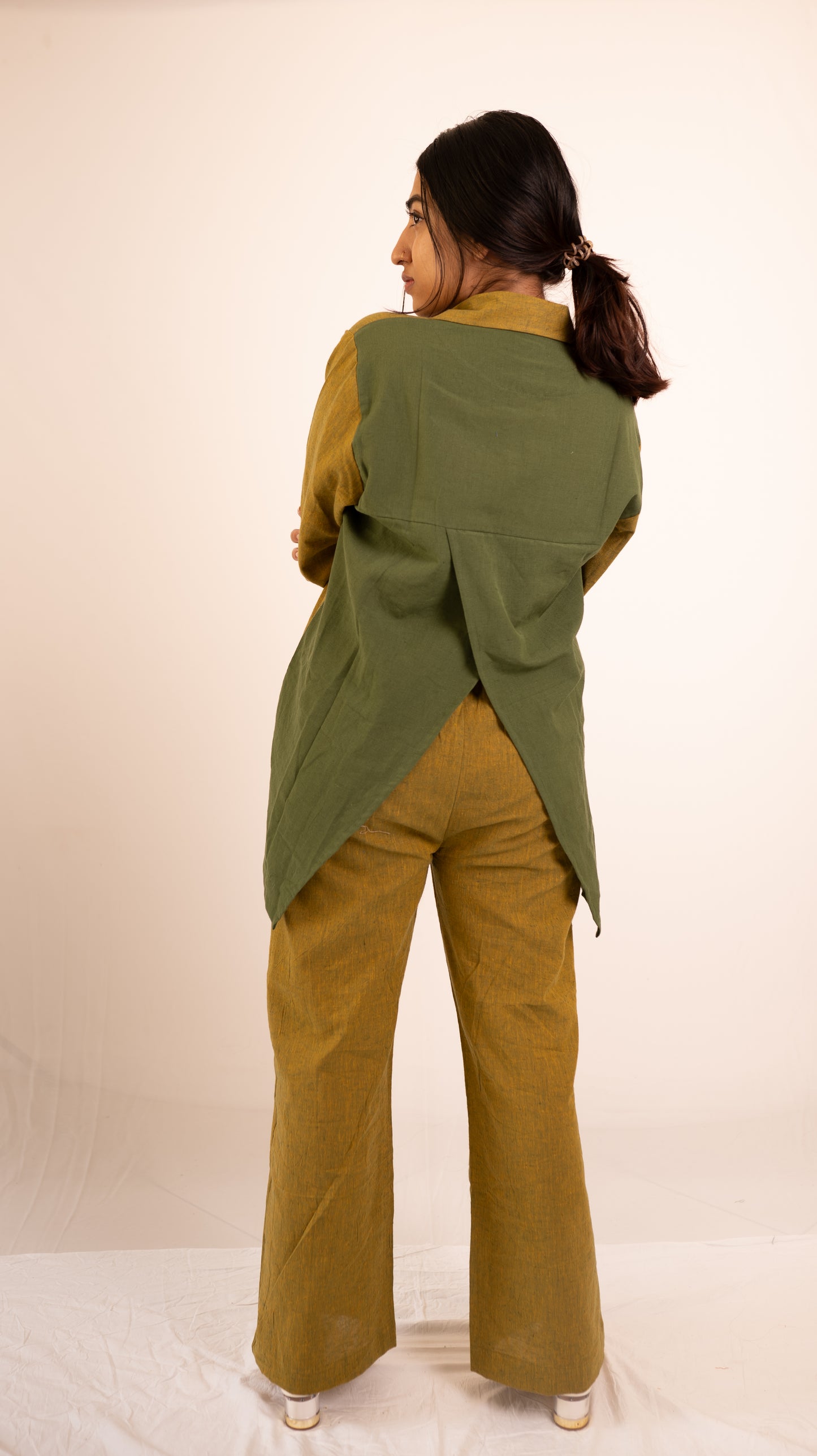 Oasis Shirt Pant Set - Yellow