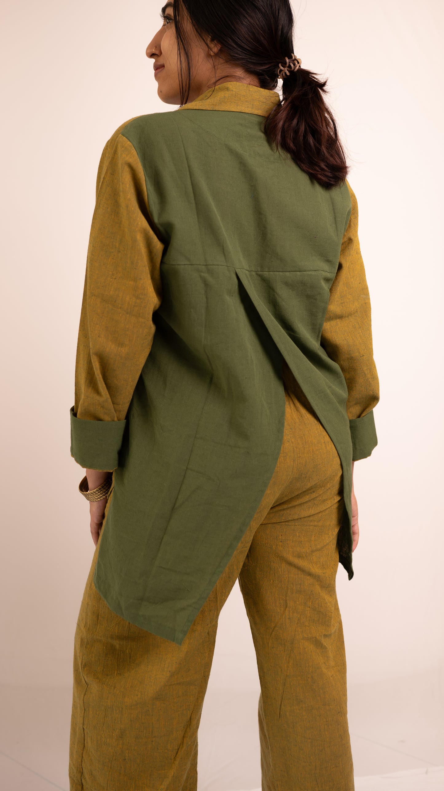 Oasis Shirt Pant Set - Yellow