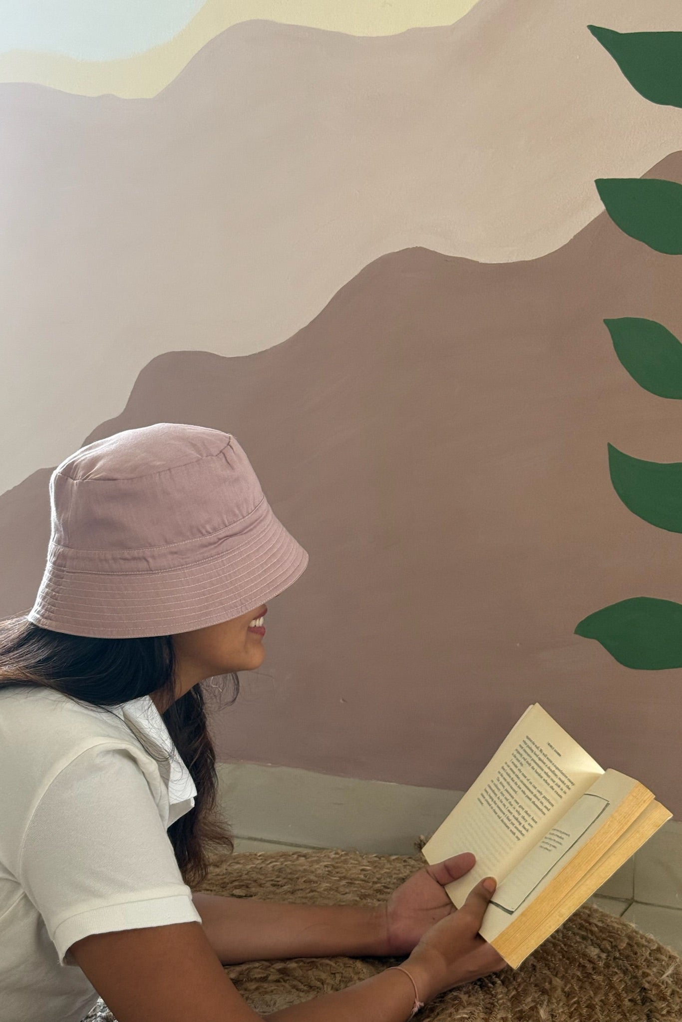 Reversible Bucket Hat – Blush Pink & Rose Pink