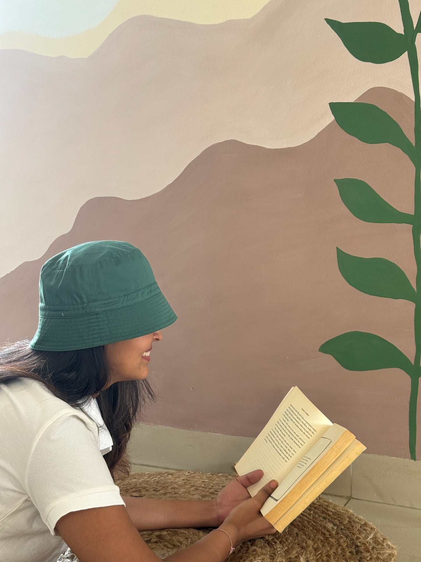 Reversible Bucket Hat – Olive Green & Forest Green