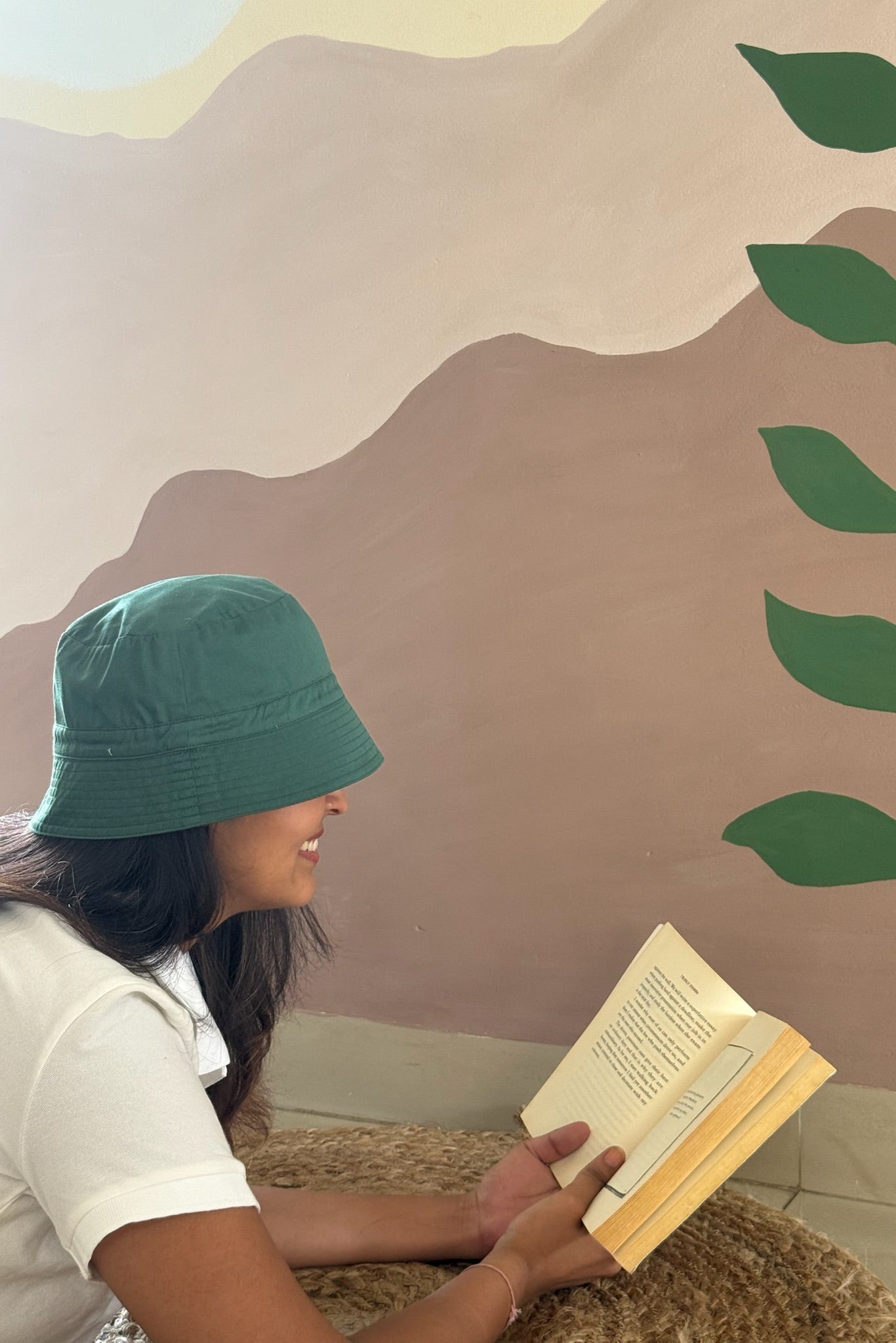 Reversible Bucket Hat – Olive Green & Forest Green