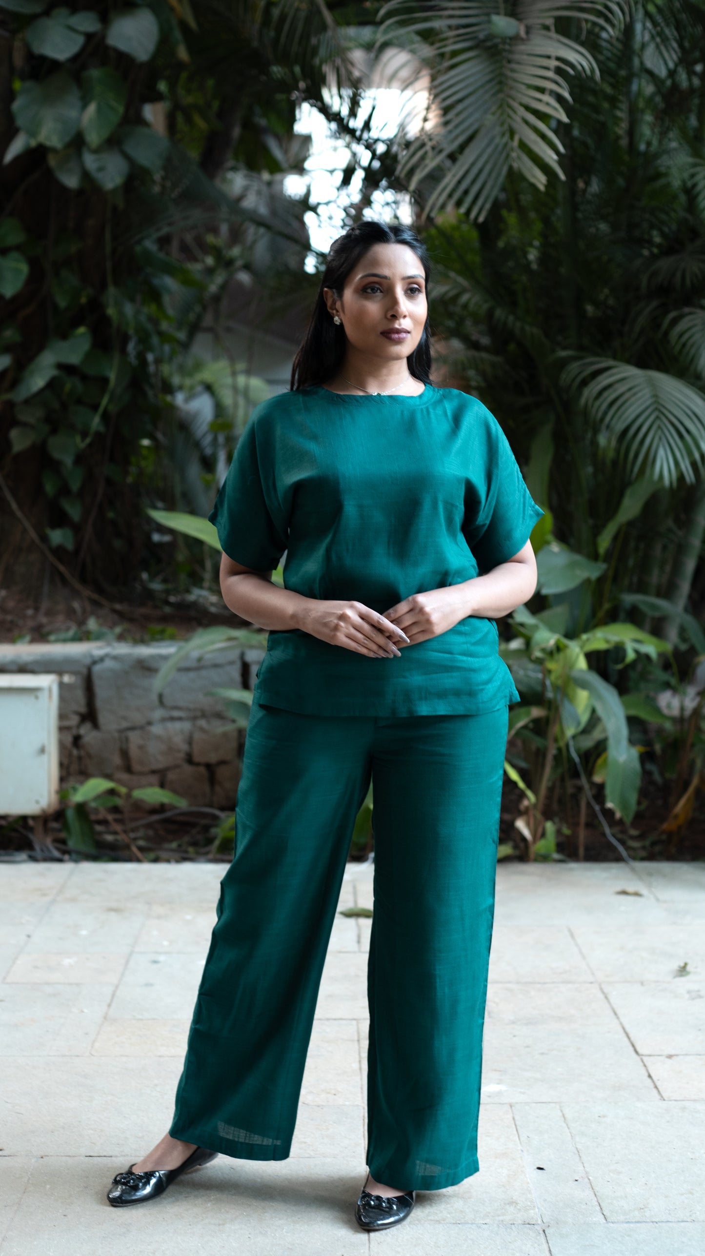 Ozeen Loungewear Green Set
