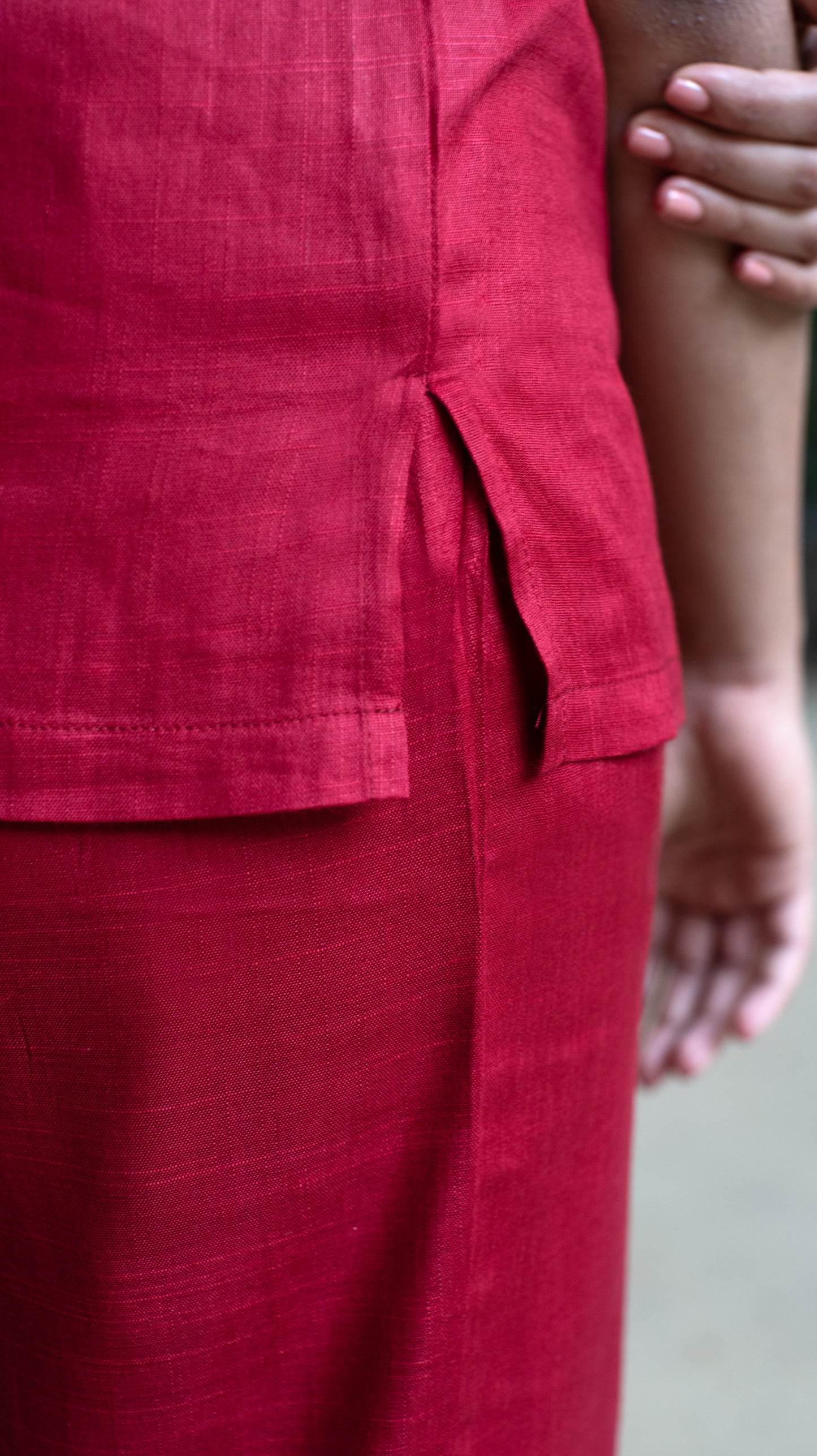 Ozeen Loungewear Red Set