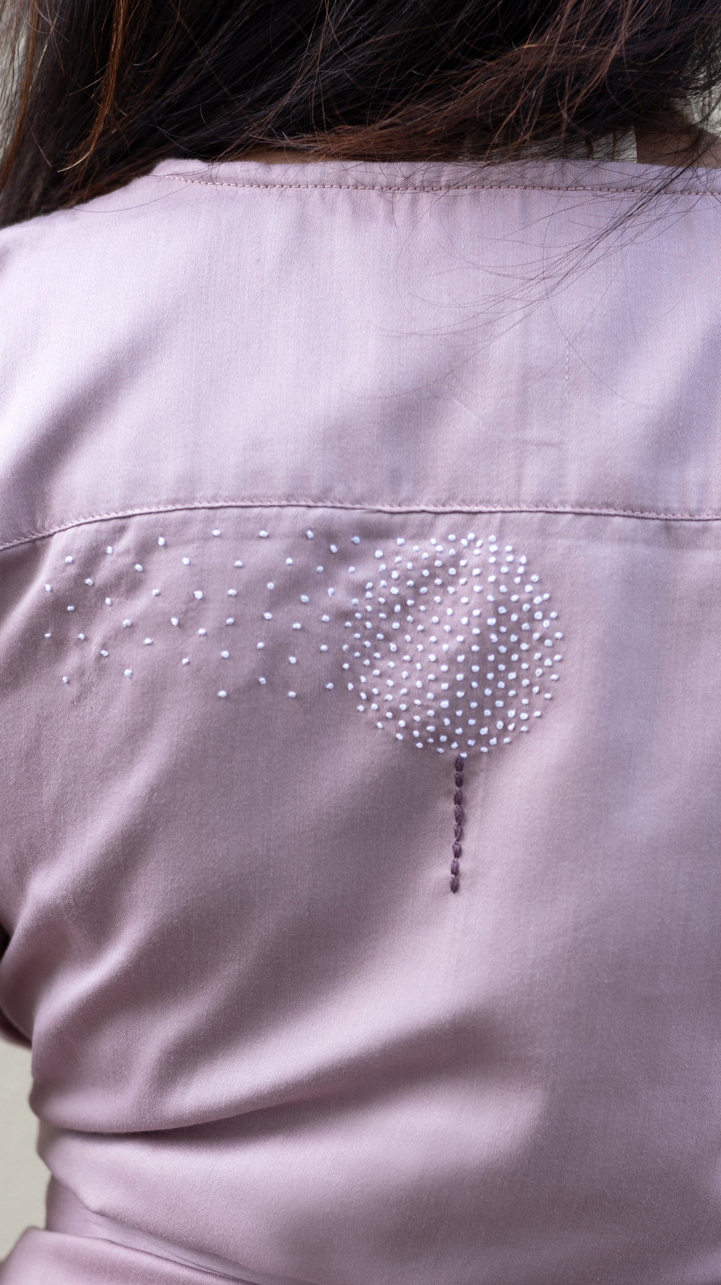 Wrap Skirt Dandelion Set - Rose Pink
