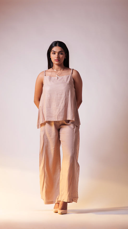 Osmo Top Pant Set - Beige