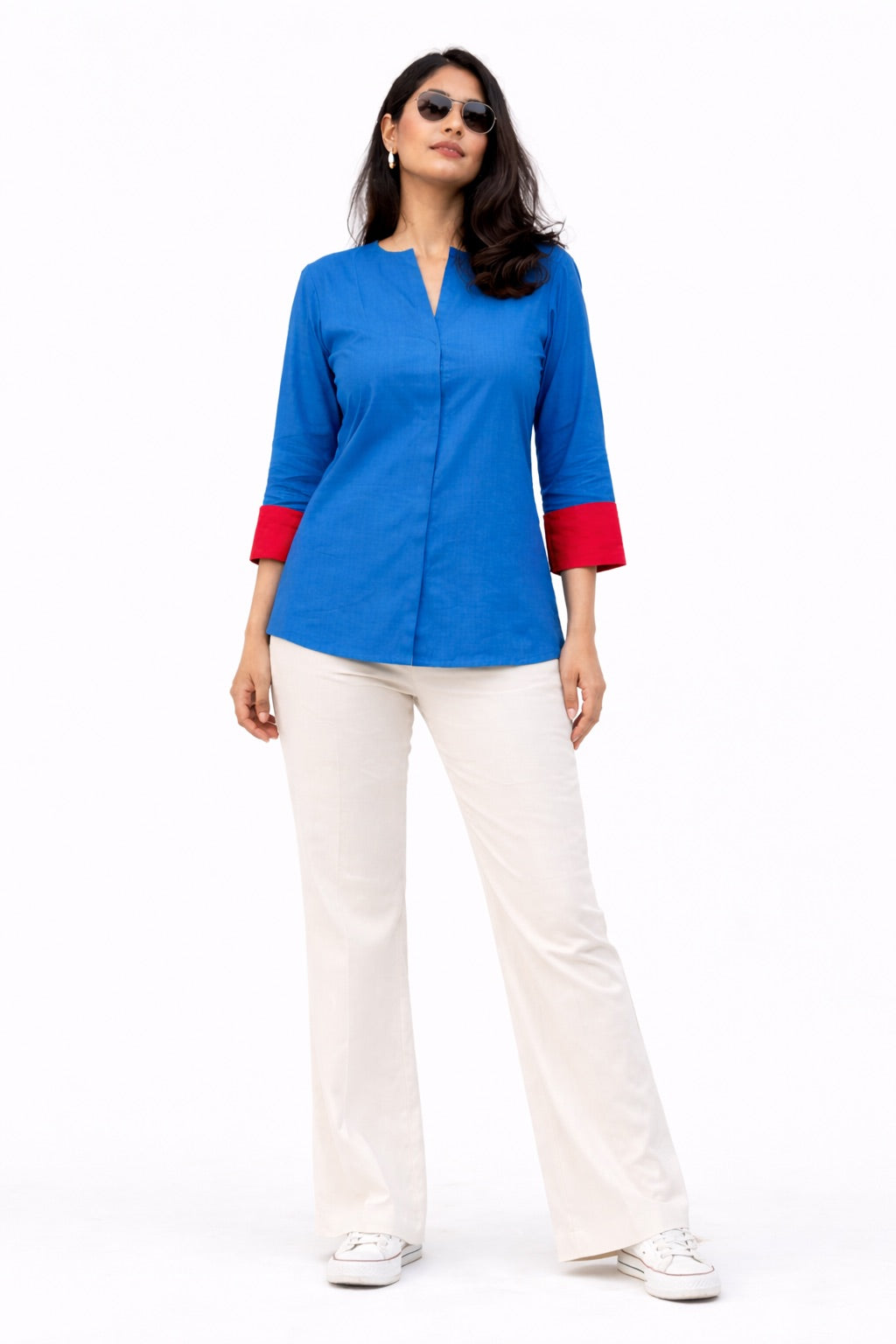 Ink blue shirt