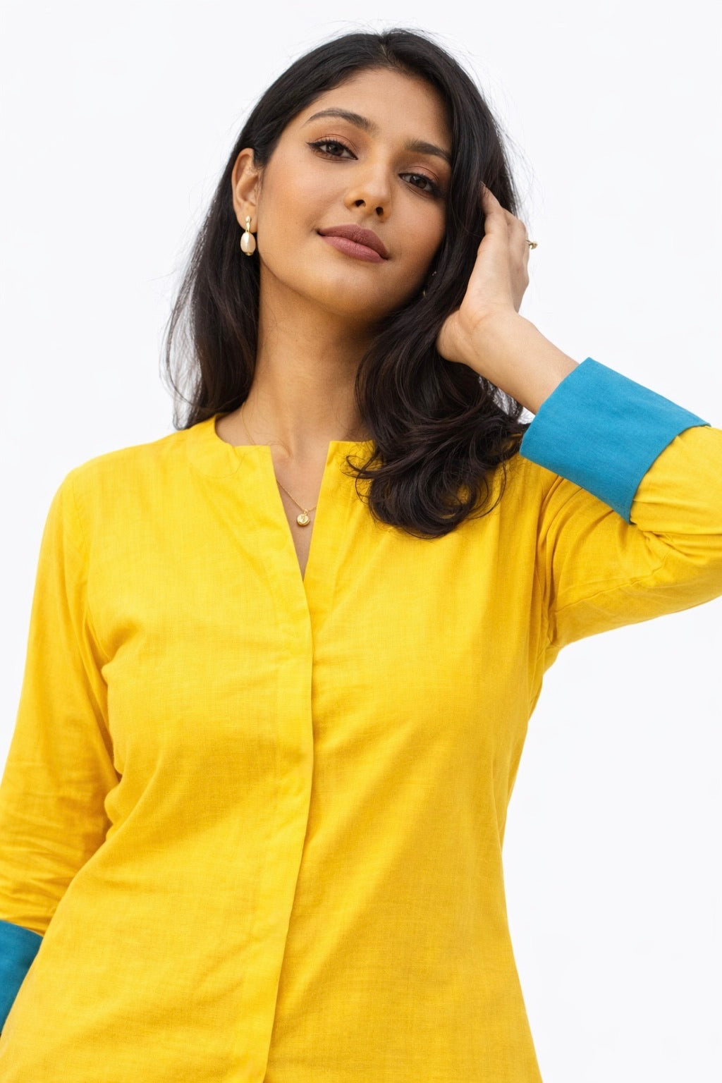 Summer yellow shirt