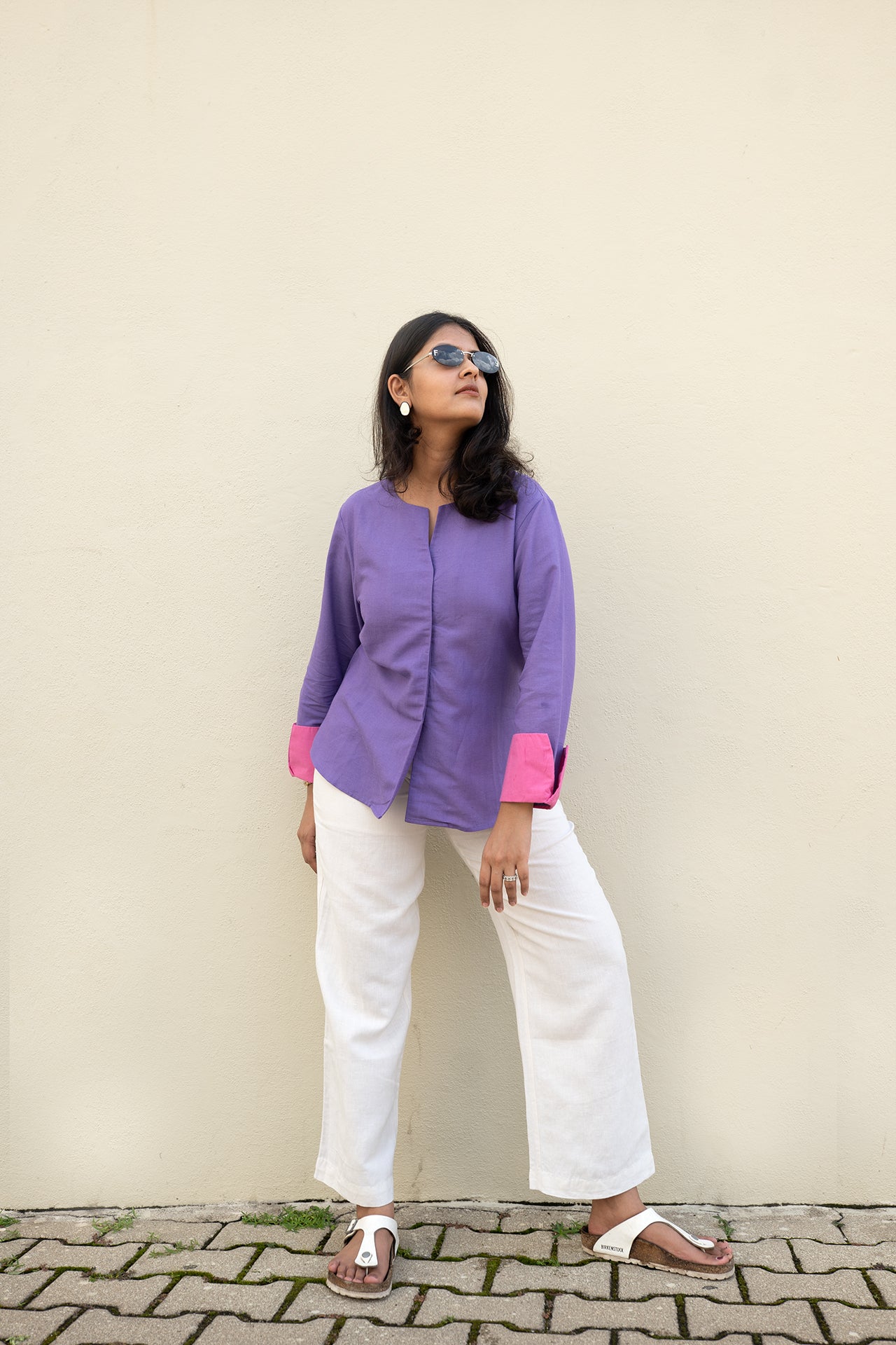 Bright Lavender Shirt