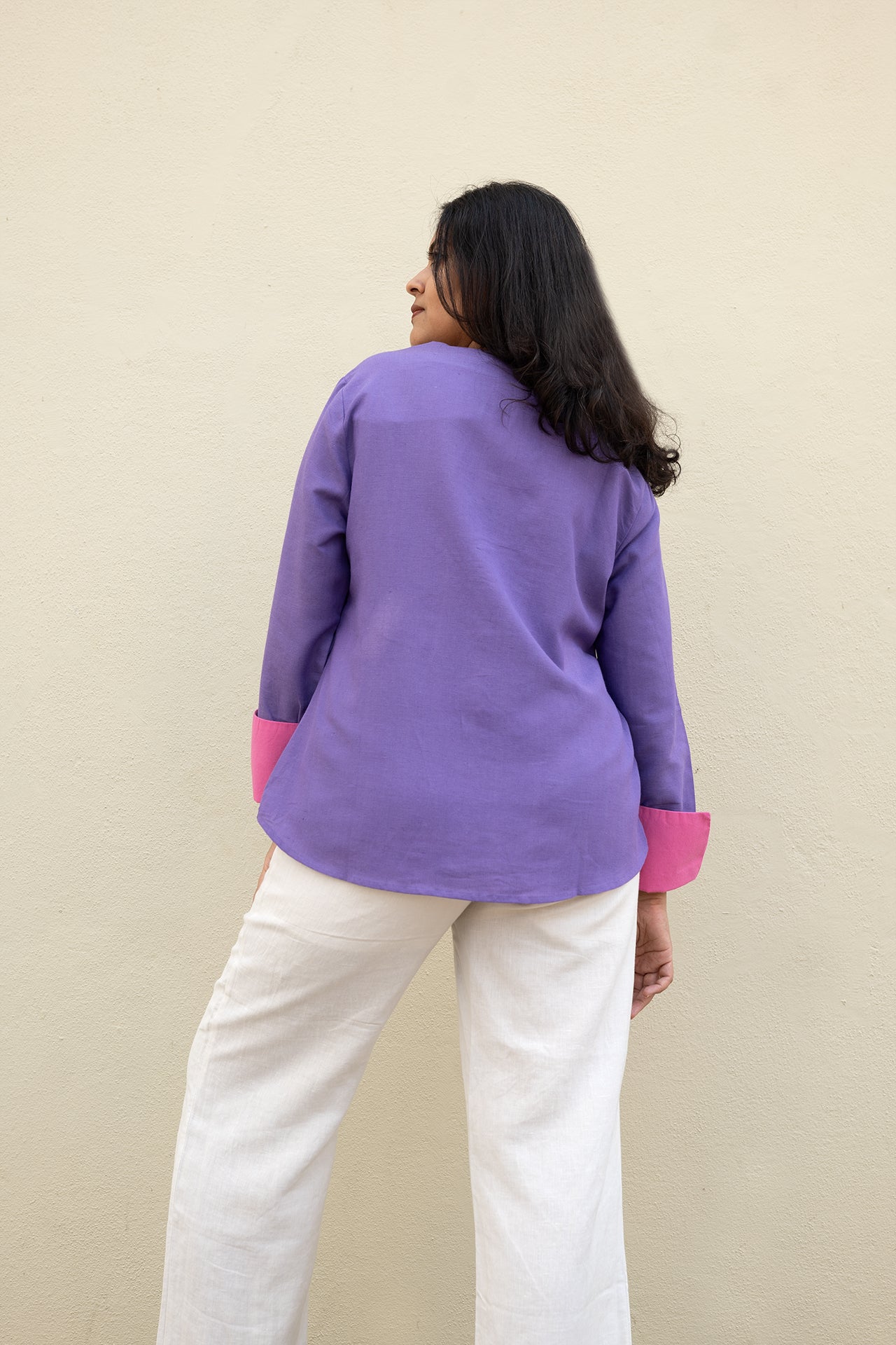 Bright Lavender Shirt
