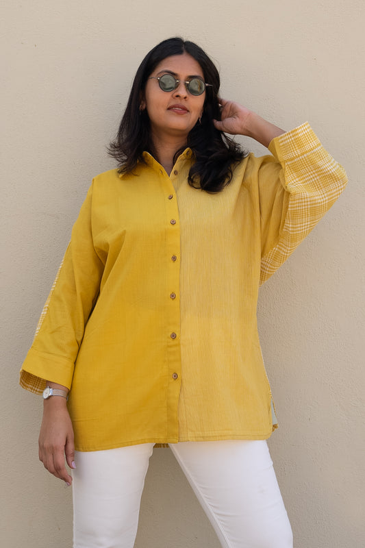 Pattern Shirt Yellow
