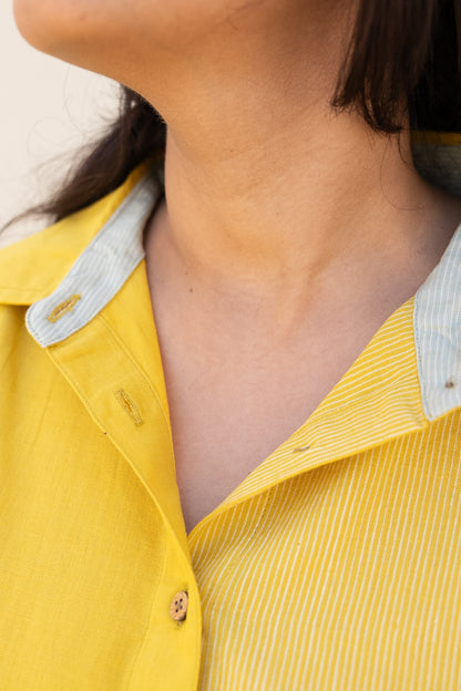 Pattern Shirt Yellow