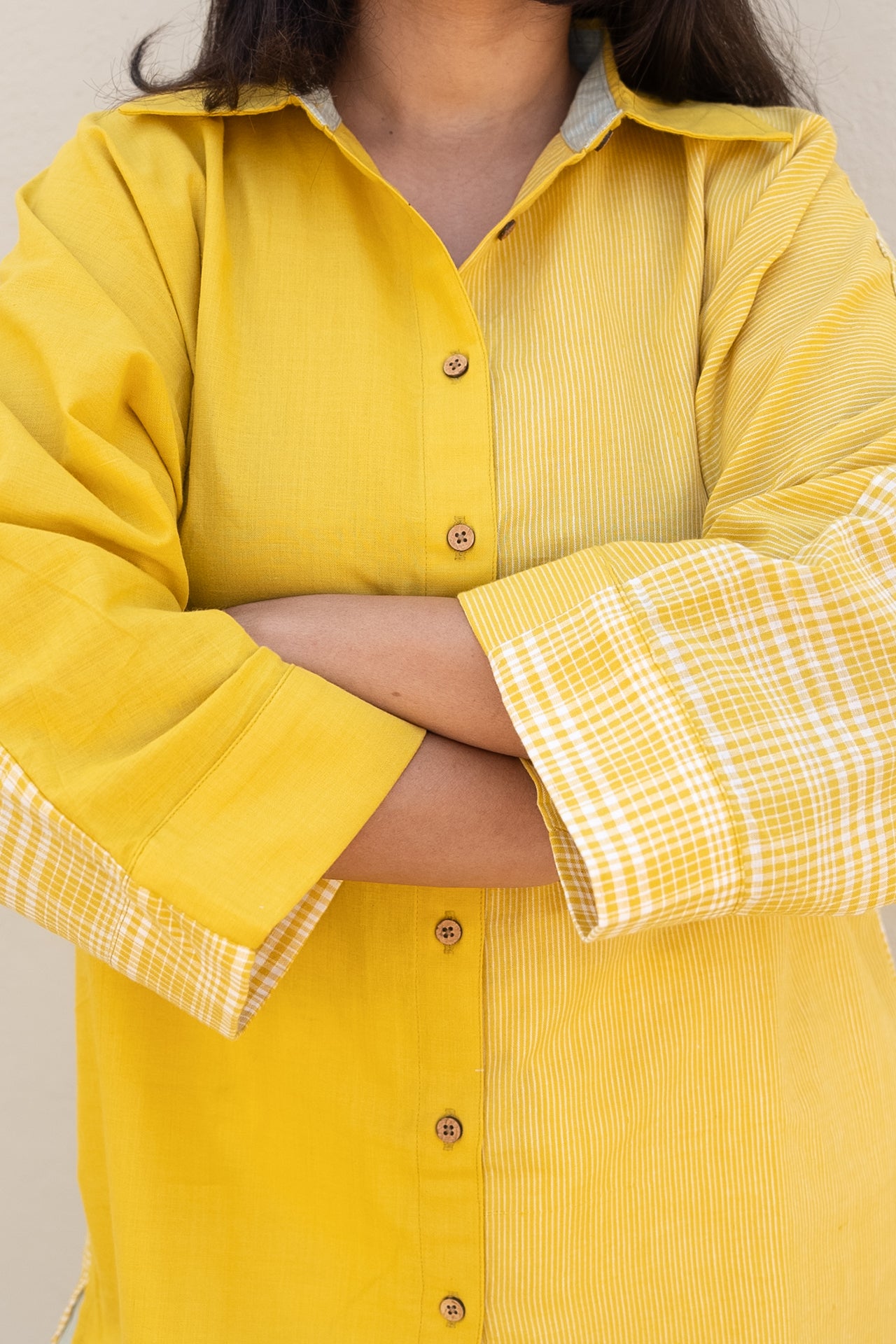 Pattern Shirt Yellow