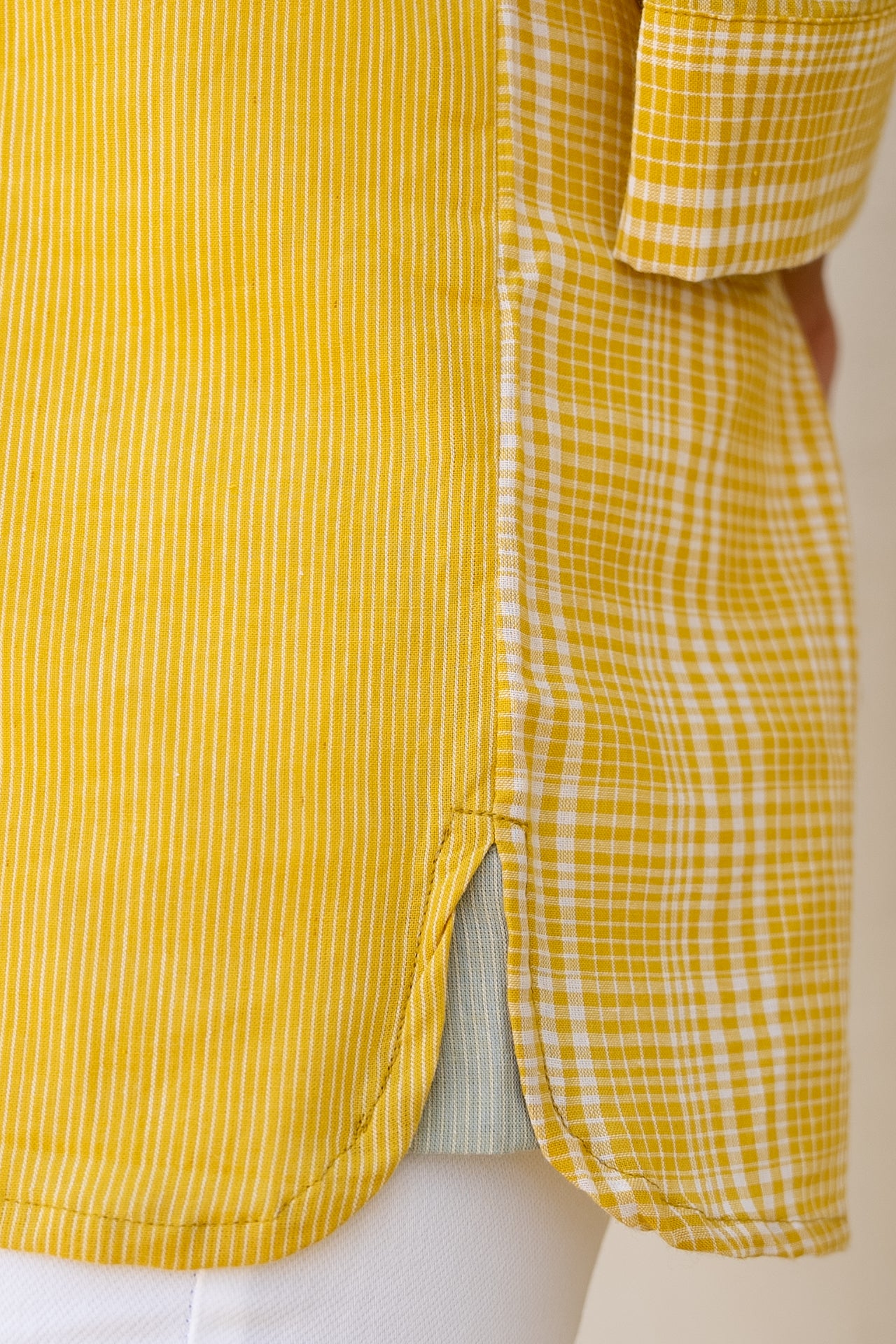 Pattern Shirt Yellow