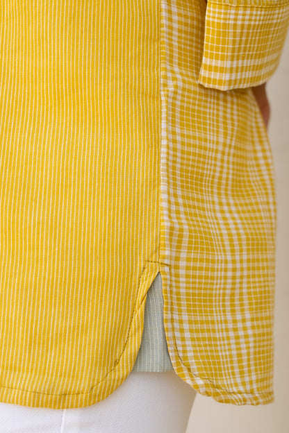 Pattern Shirt Yellow