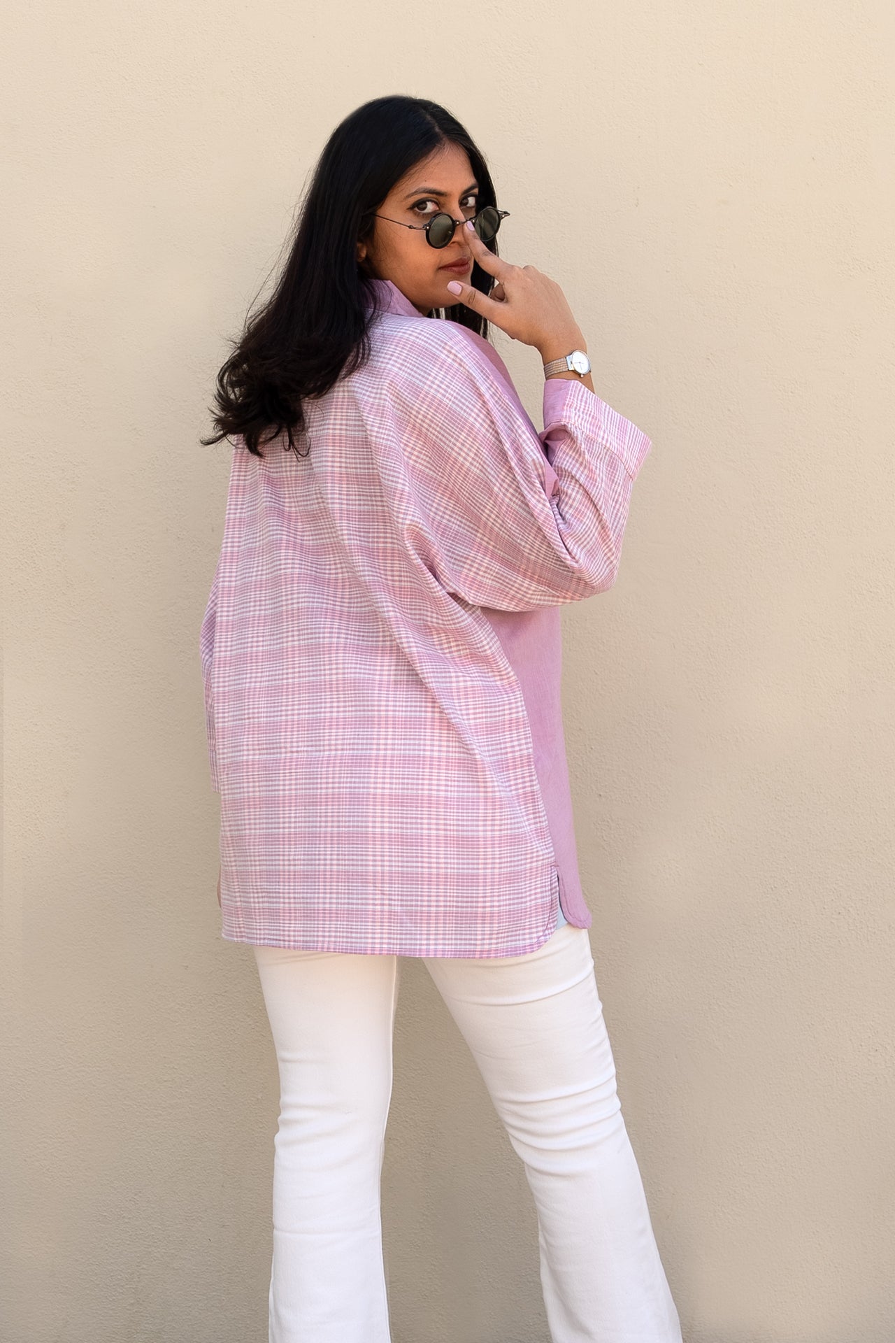 Pattern Shirt Pink