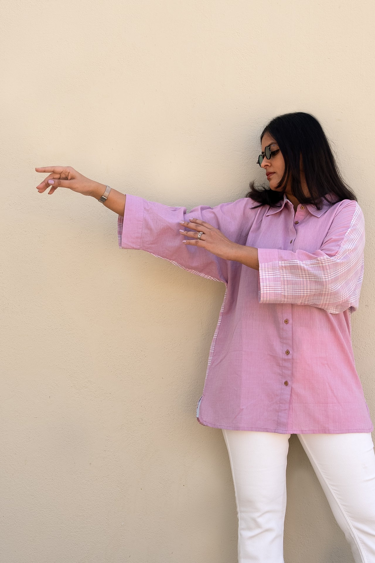 Pattern Shirt Pink