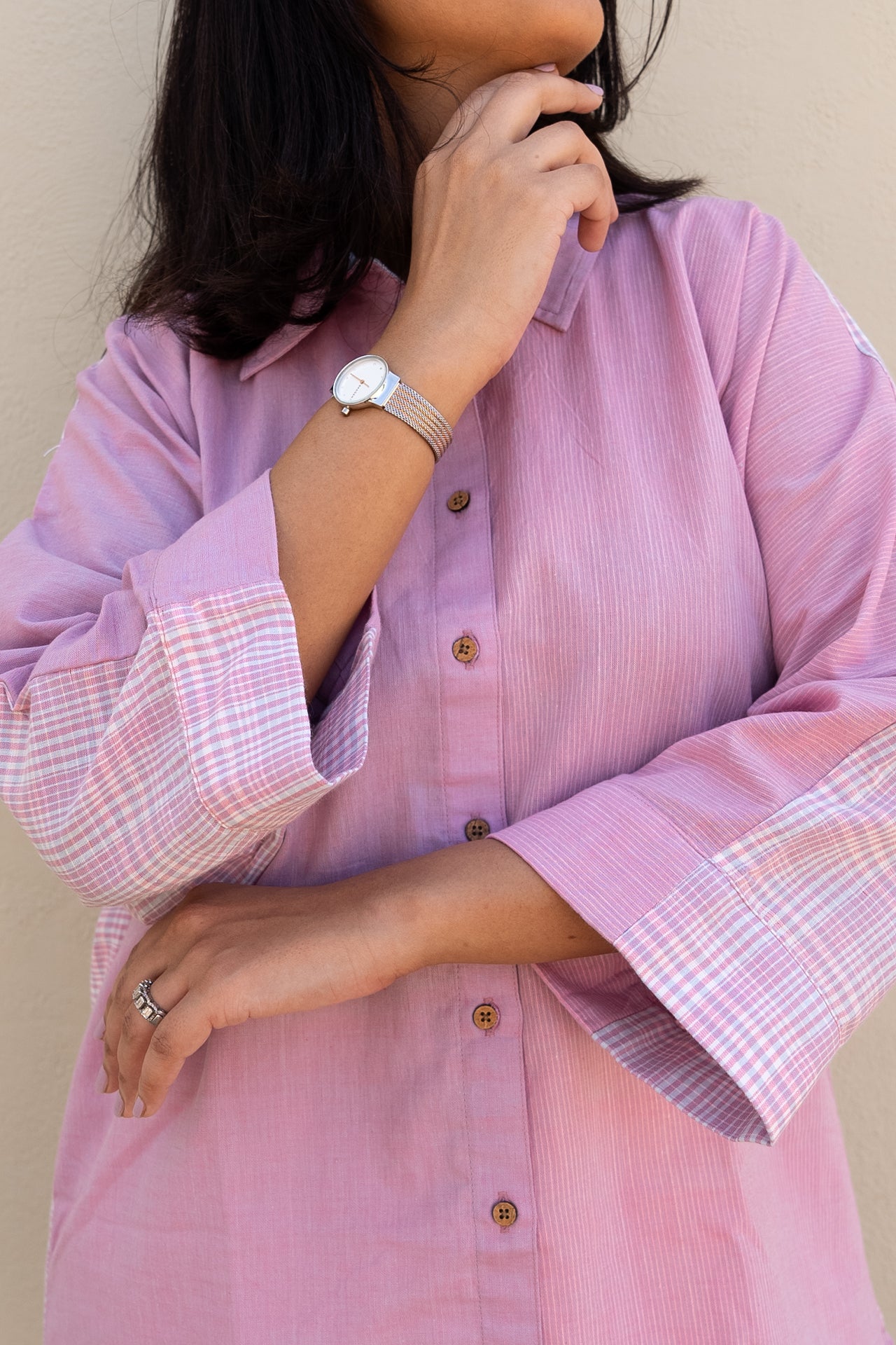 Pattern Shirt Pink