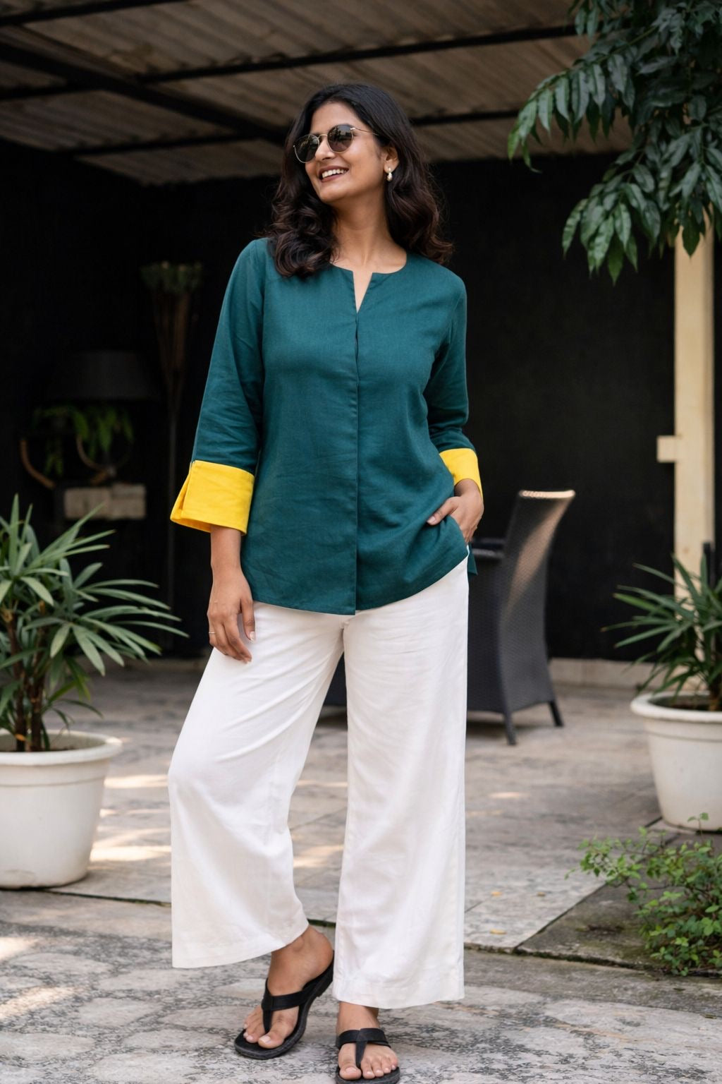 Rama green shirt