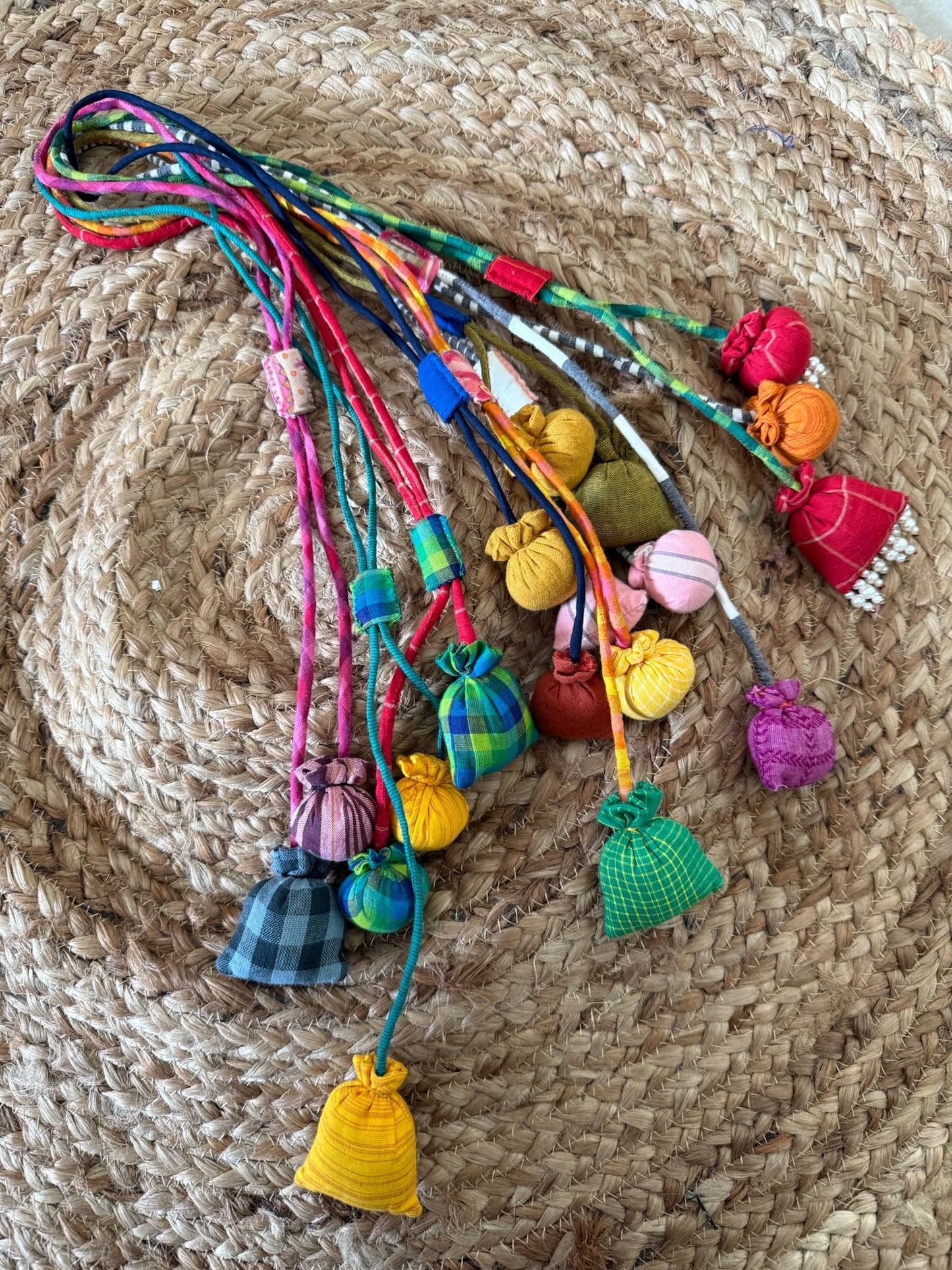 Assorted Adjustable Potli Necklaces