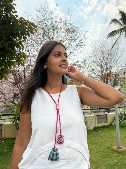 Assorted Adjustable Potli Necklaces