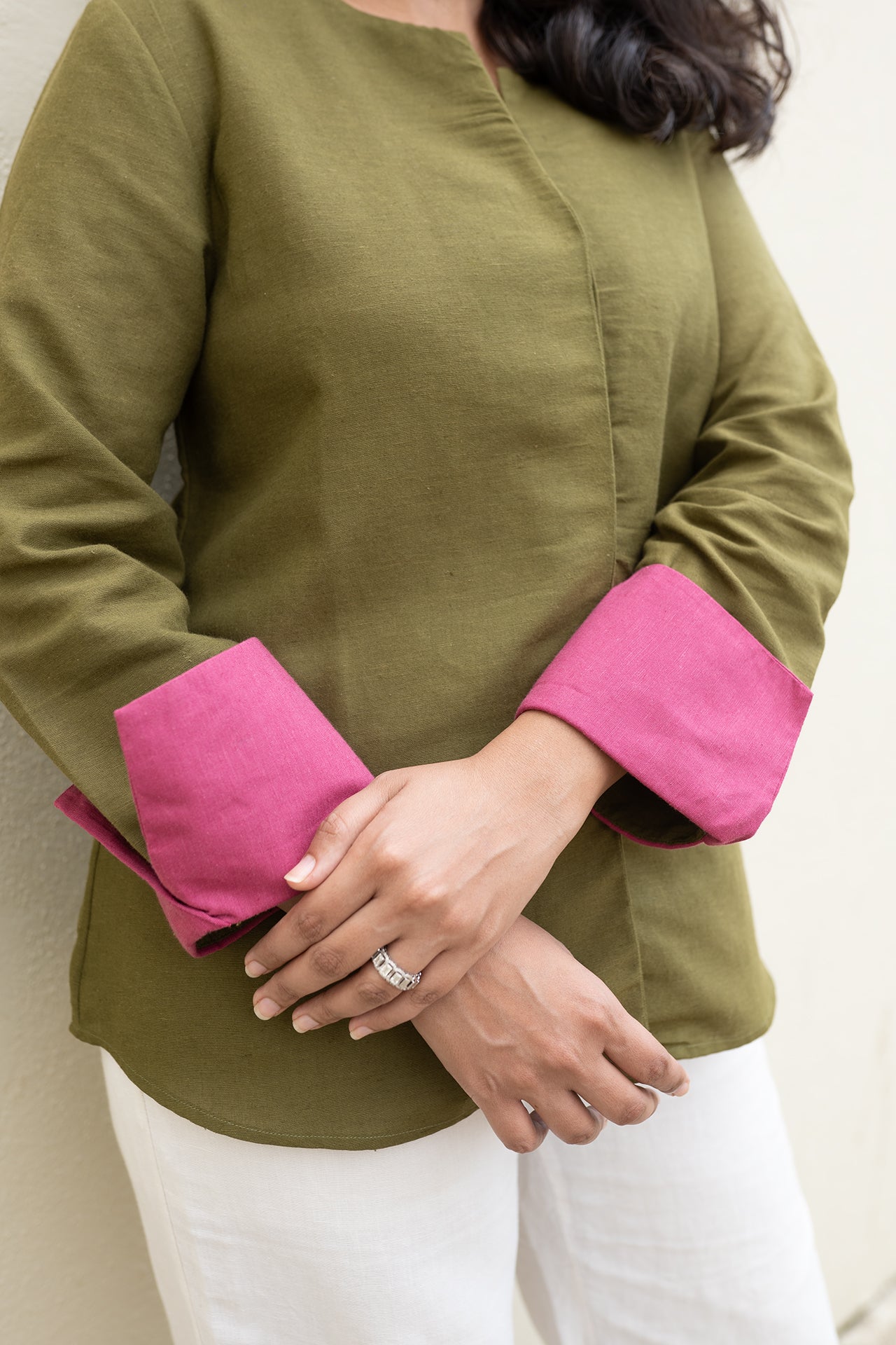 Olive Green Shirt