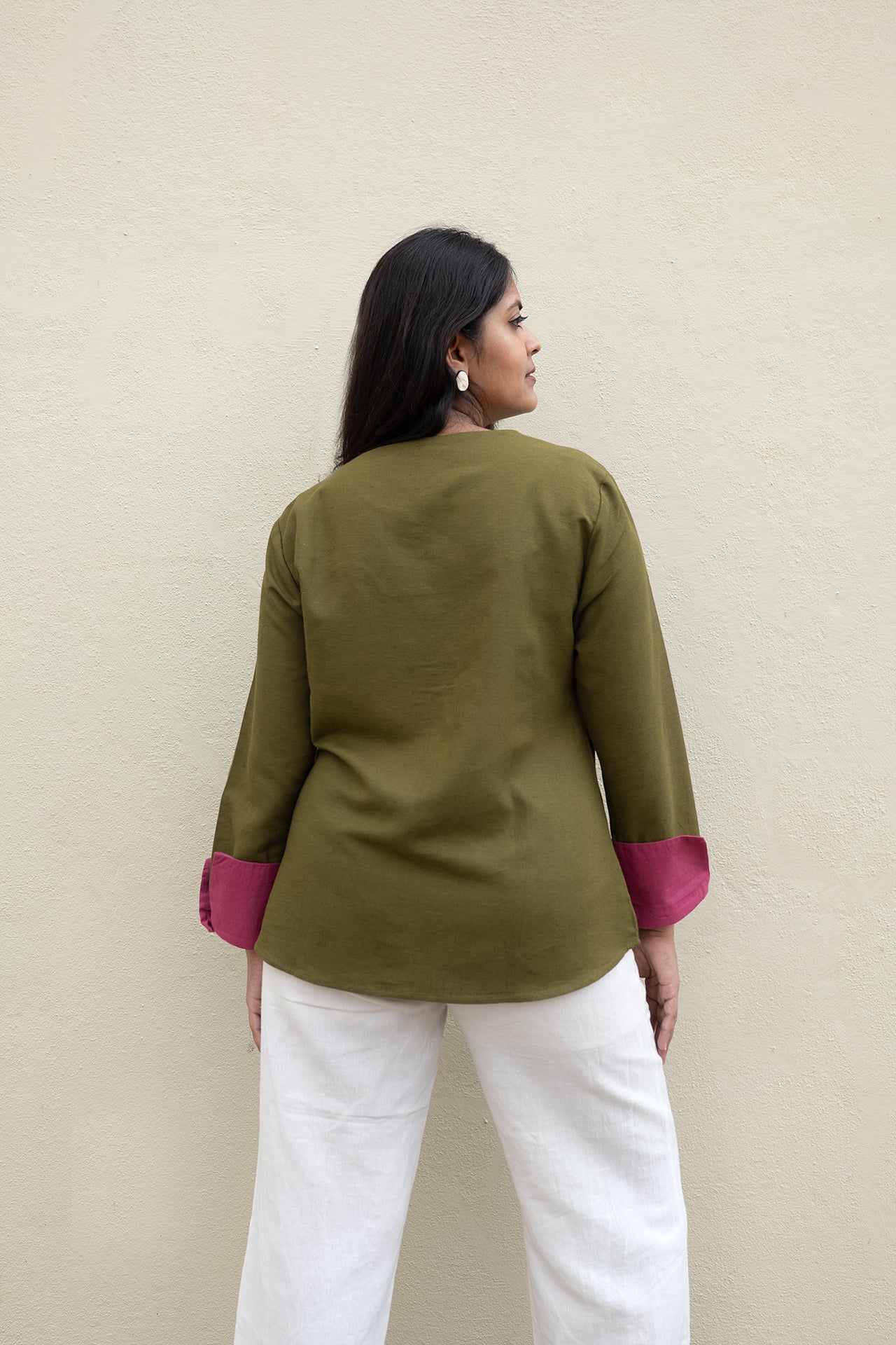 Olive Green Shirt