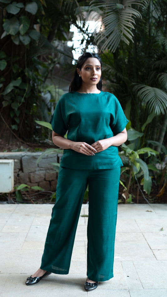Ozeen Loungewear Green Set