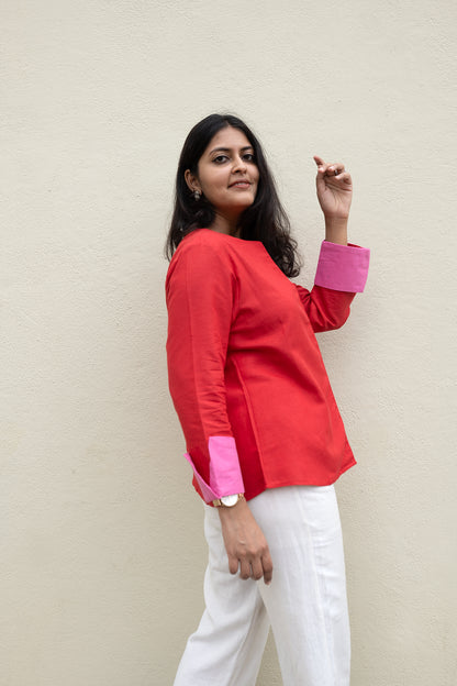 Scarlet Red Shirt